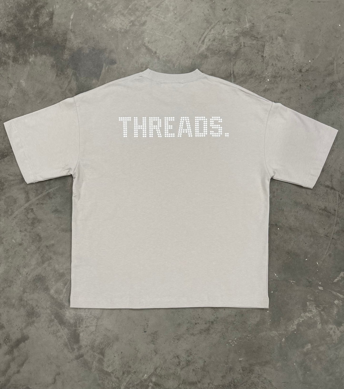 PEARL OVERSIZED HEAVYWEIGHT TEE STONE