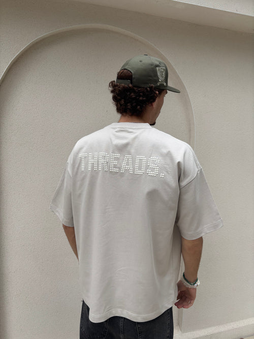 PEARL HEAVYWEIGHT TEE - STONE