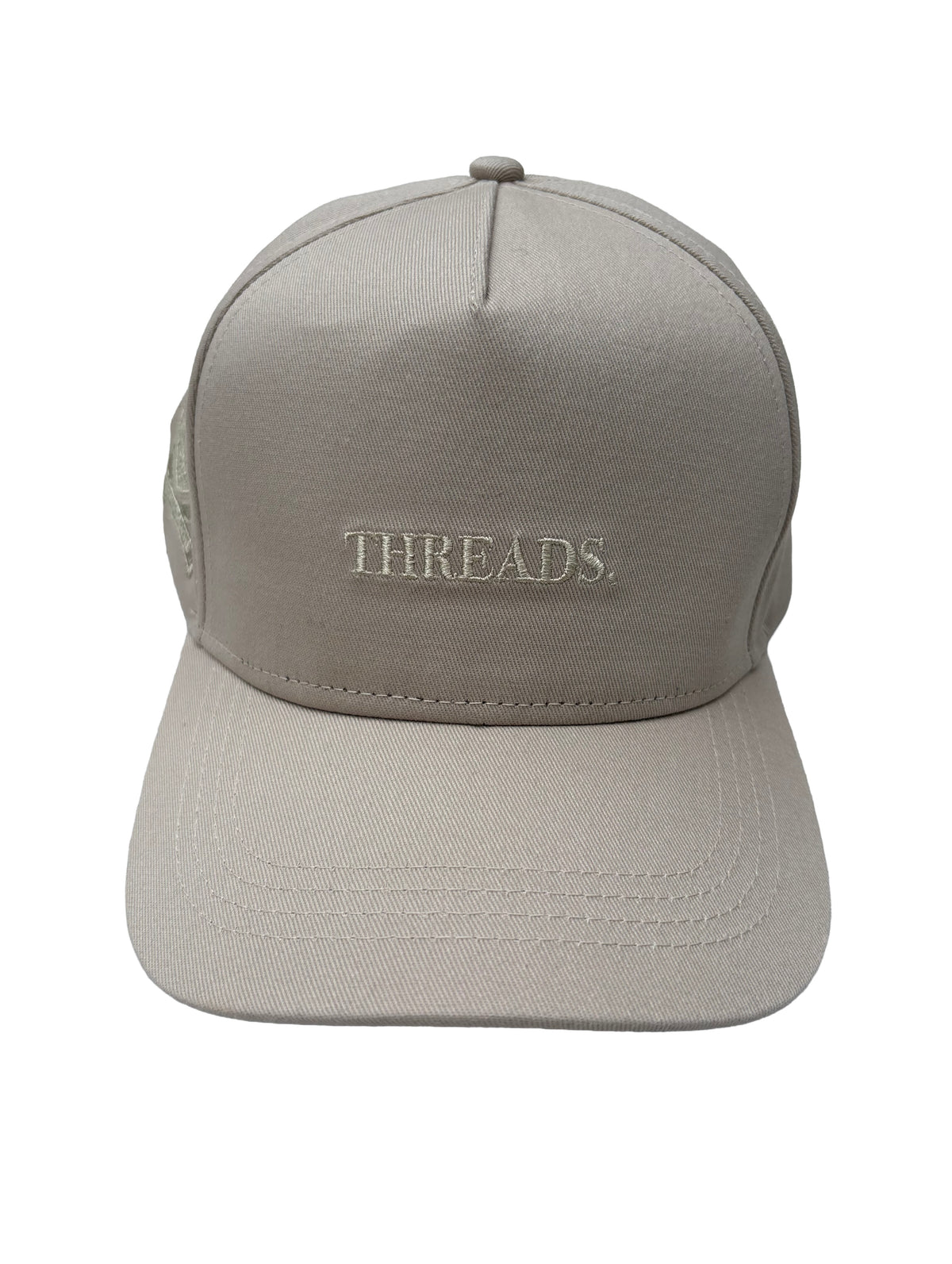 EMBLEM LOGO CAP - CREAM